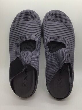 Spenco Grey Slip-On Comfort Flats for Women